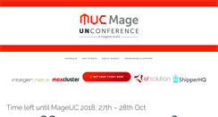 Desktop Screenshot of mageunconference.org