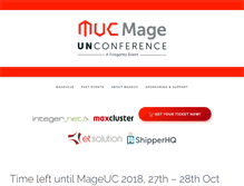 Tablet Screenshot of mageunconference.org